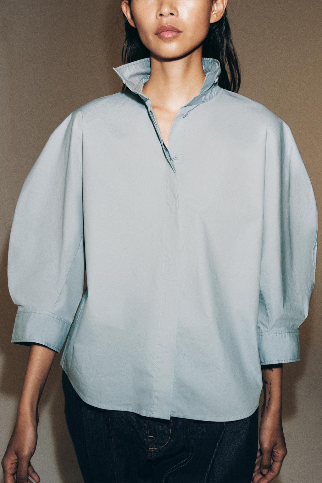 ZW COLLECTION PUFF SLEEVE SHIRT