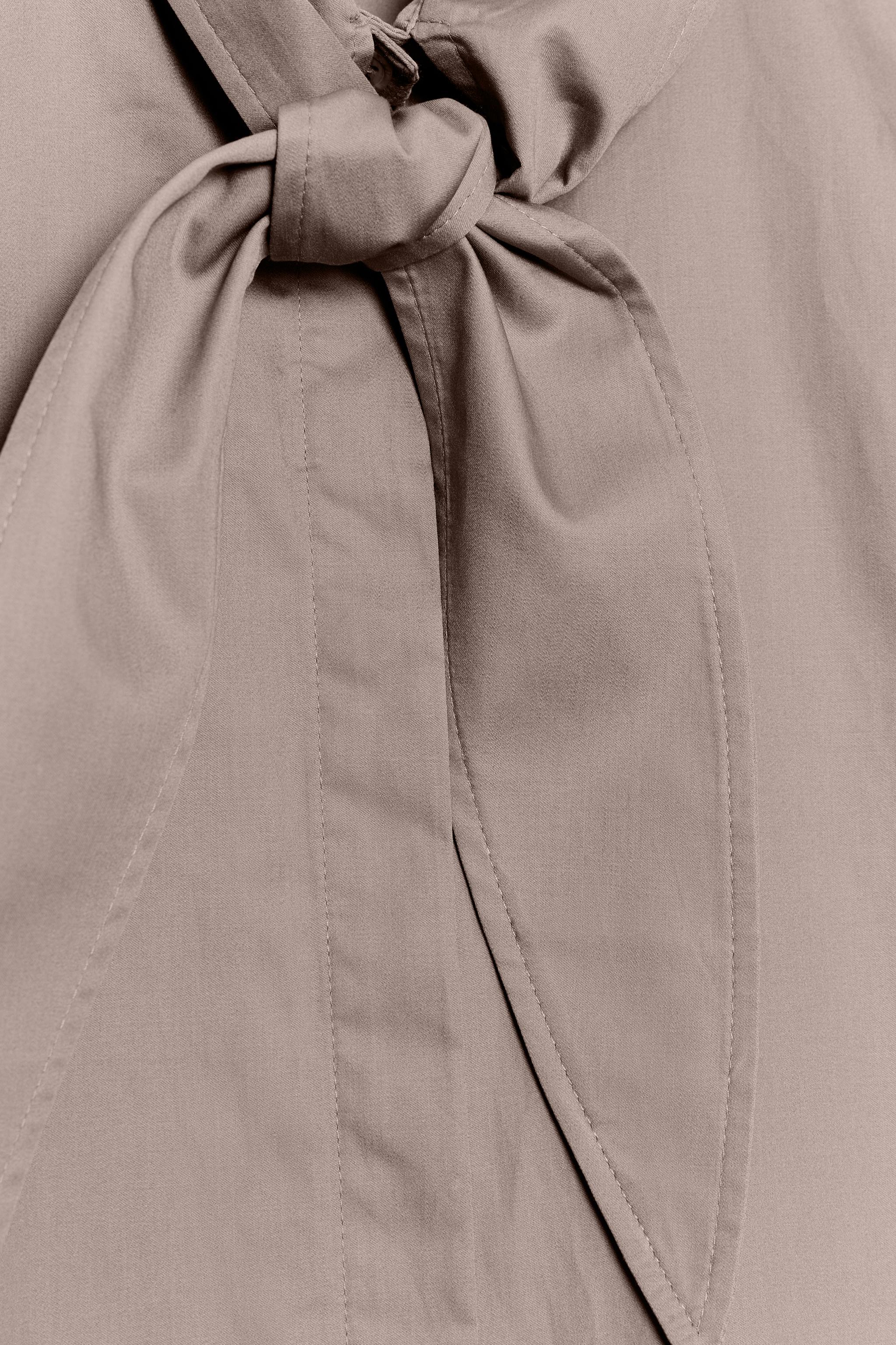 ZW COLLECTION LACED STRIPED SHIRT