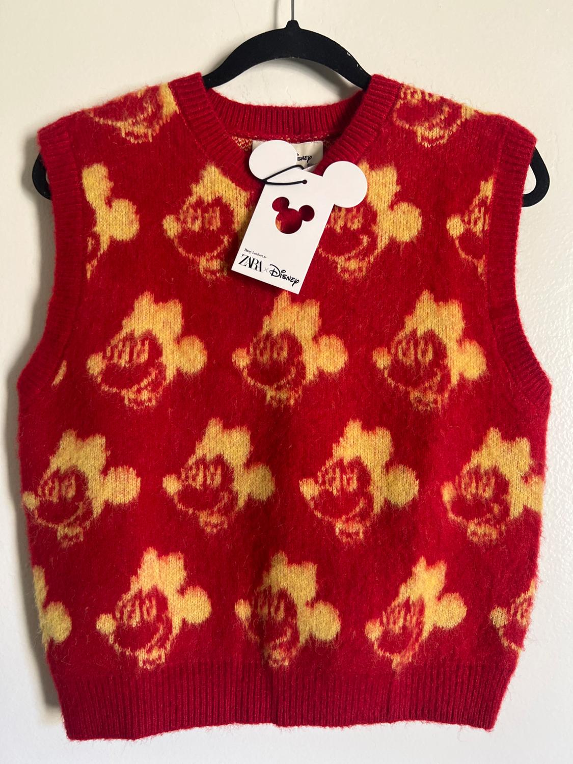 CHALECO PUNTO CEPILLADO MICKEY HARRY LAMBERT FOR ZARA X DISNEY - Image 2