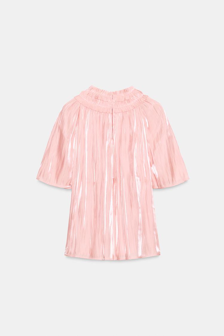 Blusa con efecto brillo 5