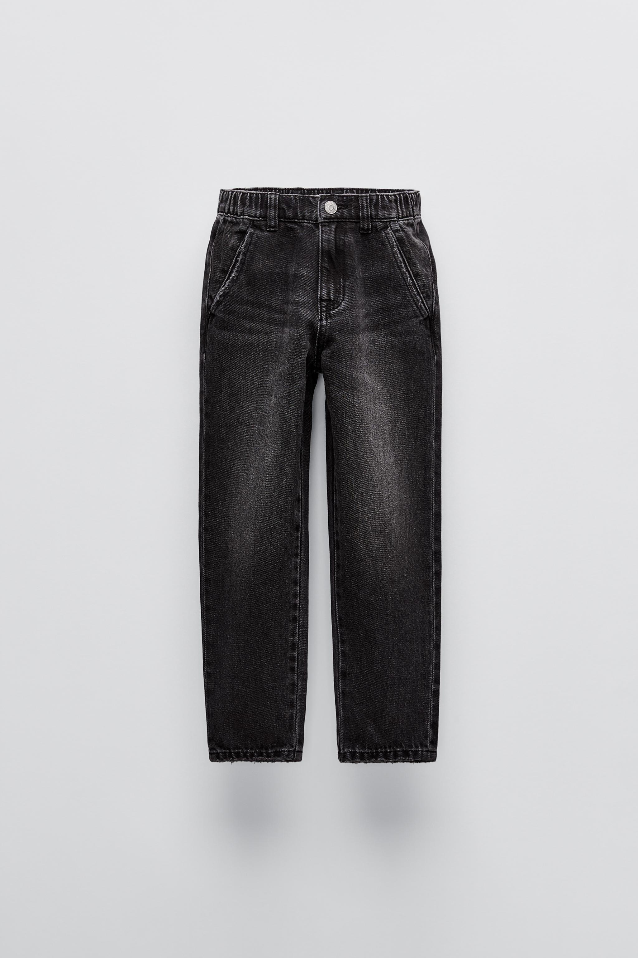 Black mom jeans zara online