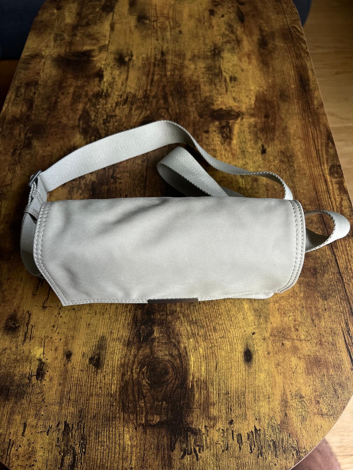 FABRIC CROSSBODY BAG WITH FLAP - Image 4
