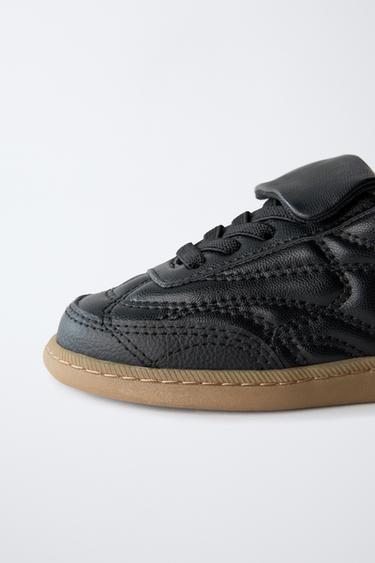 TENNIS À LANGUETTE - Noir de Zara - Image 4
