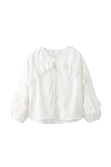 BLOUSE WITH RUFFLES