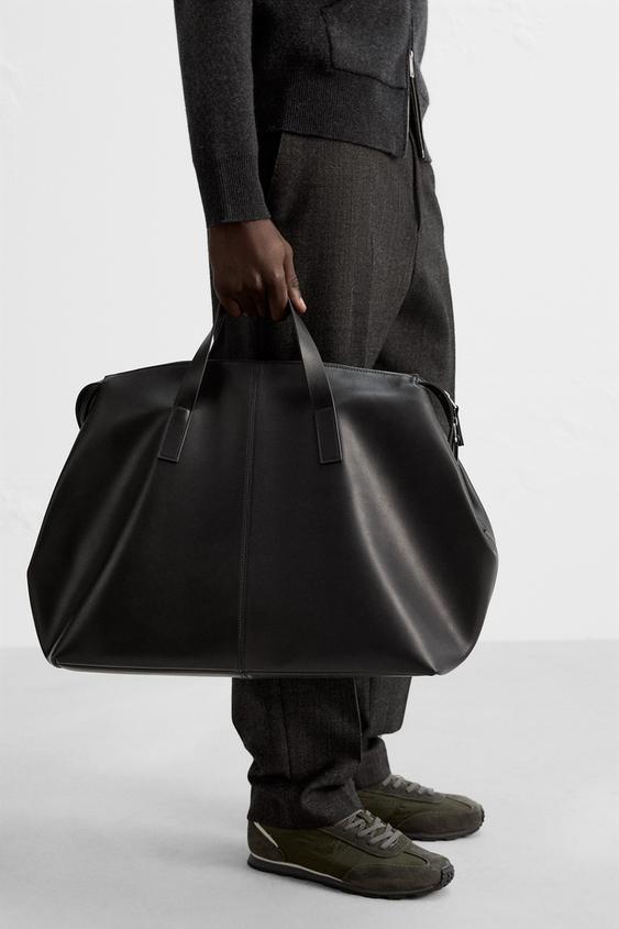 Cuir Sac De Voyage Zara Femme Sac Zara En Cuir Cuir Zara Sac