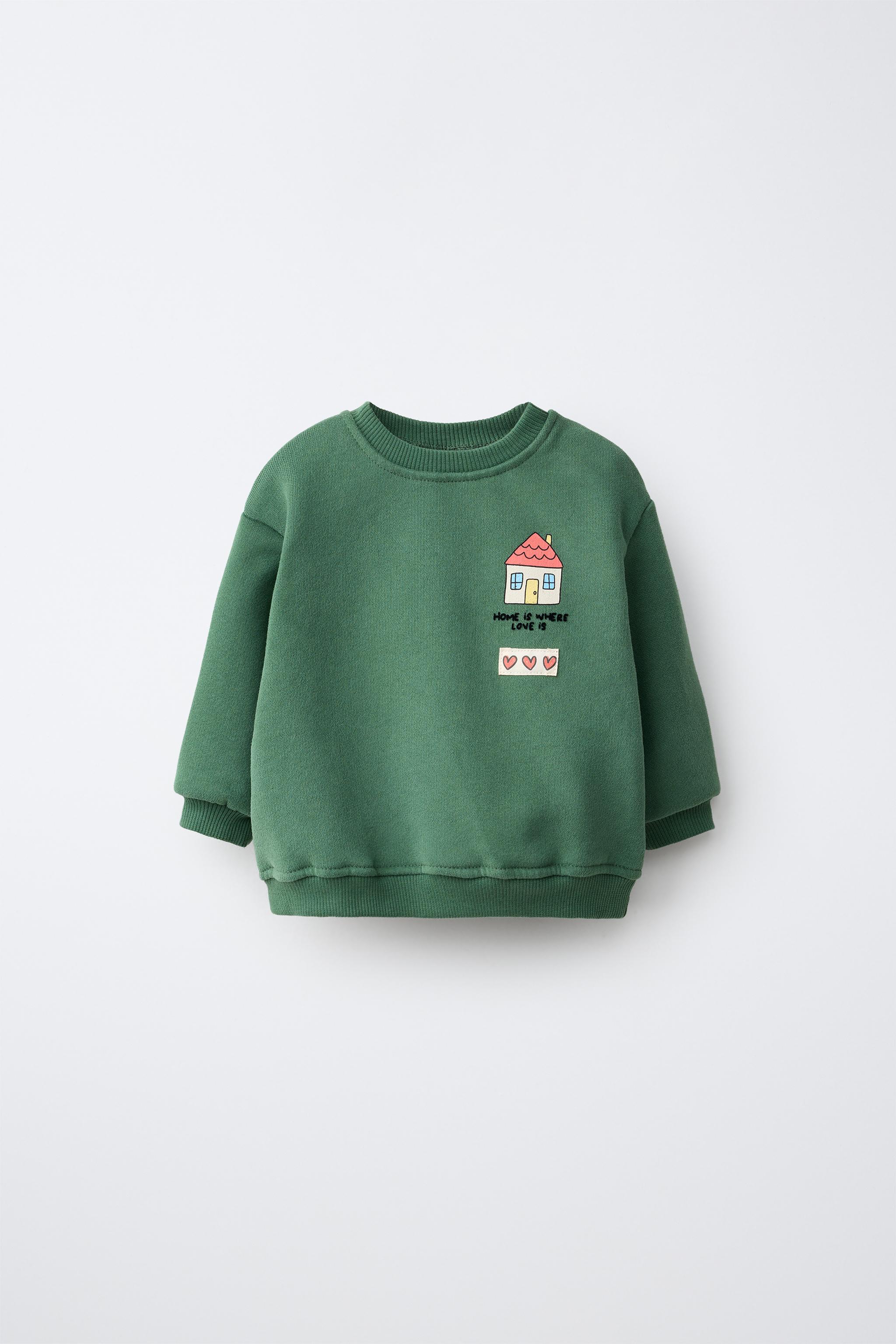 SUDADERA ESTAMPADO CASITA