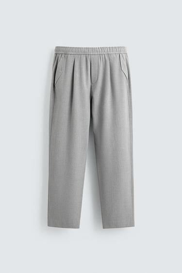 PANTALÓN REGULAR FIT CONFORT - Gris de Zara