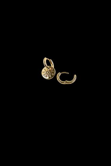 HOOP EARRINGS - Gold by Zara