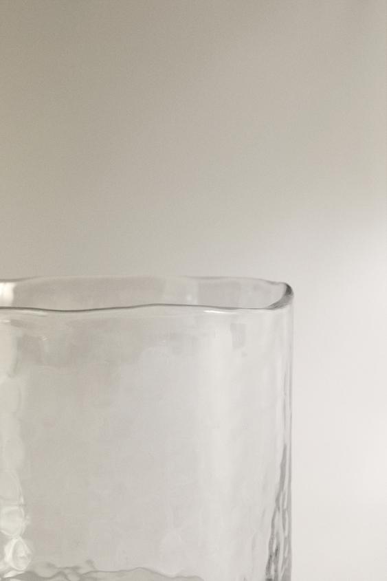 VERRE À SODA VERRE MARTELÉ - Transparent de Zara - Image 4