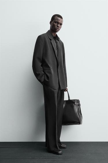 PANTALON FLUIDE DE COSTUME - Noir de Zara - Image 3