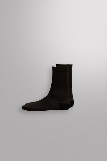 CYCLING SOCKS - Brown by Zara