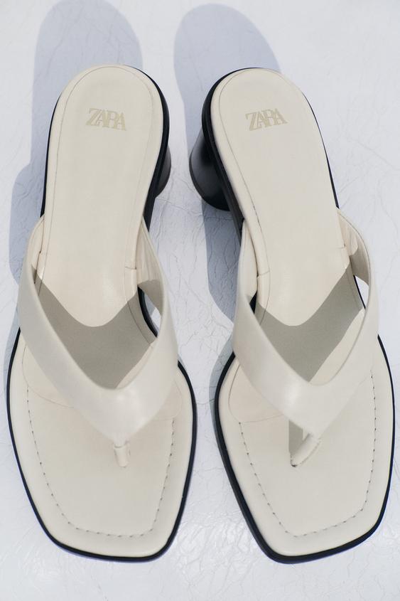 WOTTE Women's Yoga Sling Sandals Slingback Thong Flip Flops Size 10 Beige  White price in Dubai, UAE