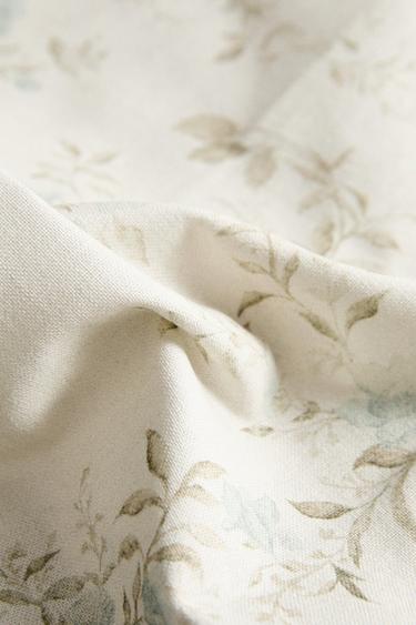 PLANT PRINT NAPKINS (PACK OF 2) - Bluish by Zara - Image 3