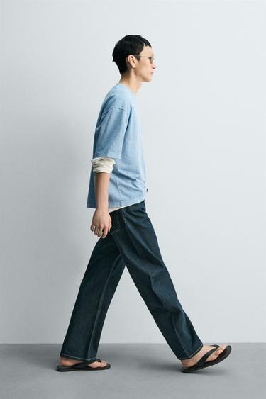 JEAN RELAXED BARREL FIT - Indigo de Zara - Image 5