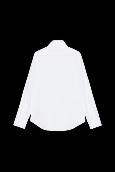 HEMD MIT STRUKTURMUSTER – ZW COLLECTION - Weiß von Zara