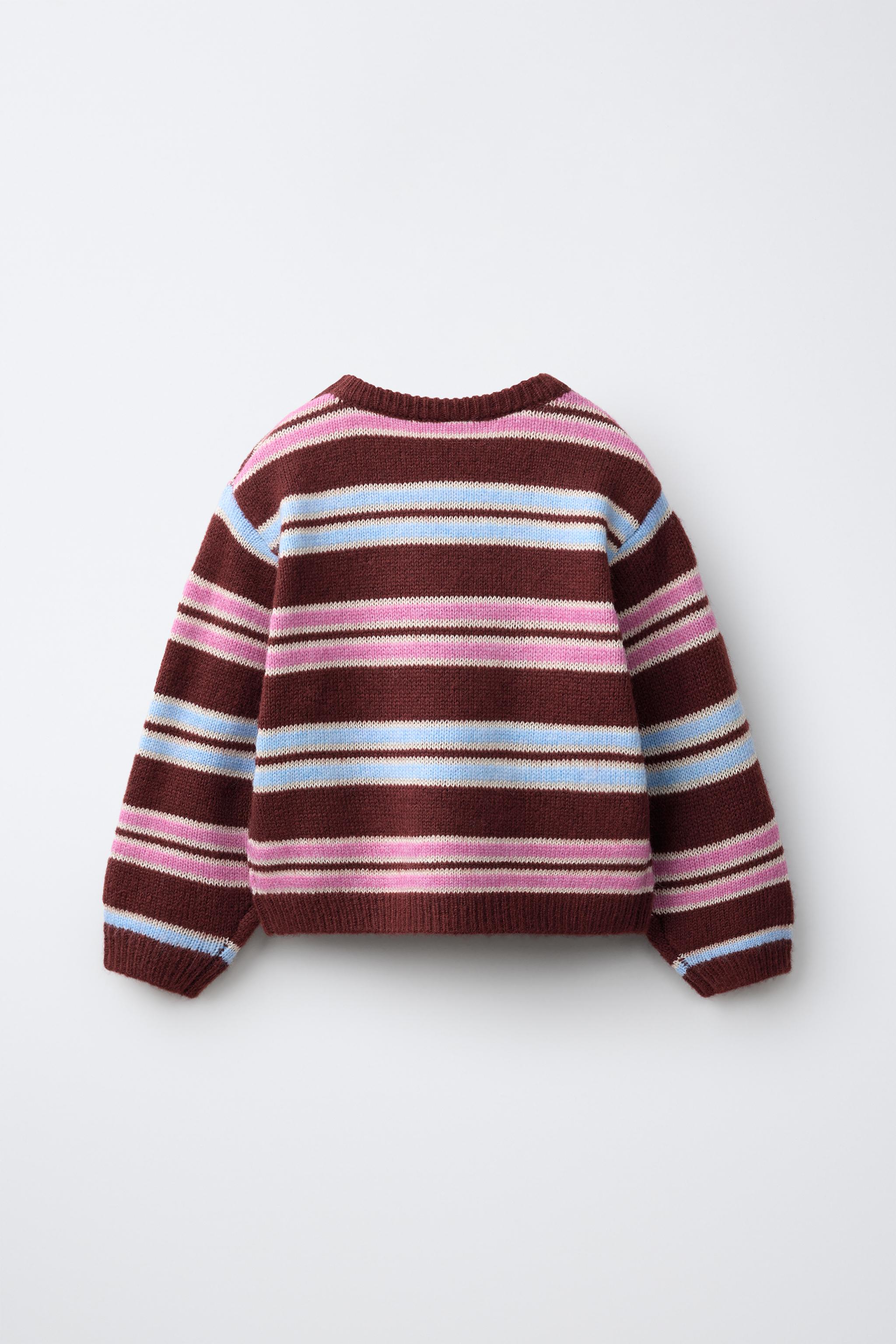HELLO KITTY © SANRIO STRIPED KNIT JUMPER