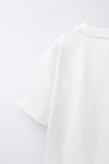 HORSE FLOCKING T-SHIRT - White by Zara - Image 3