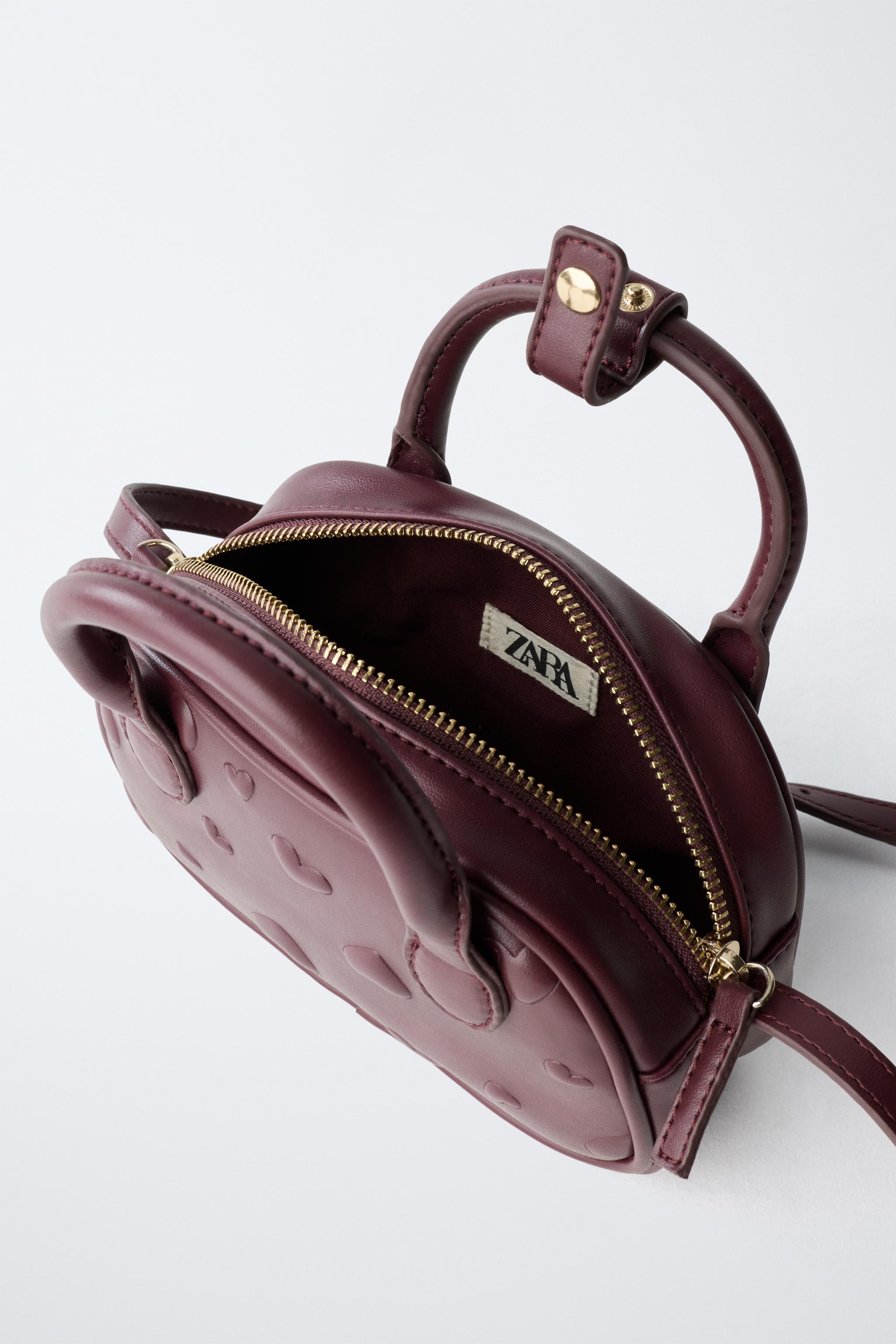 MINI HEART BOWLING CROSSBODY BAG