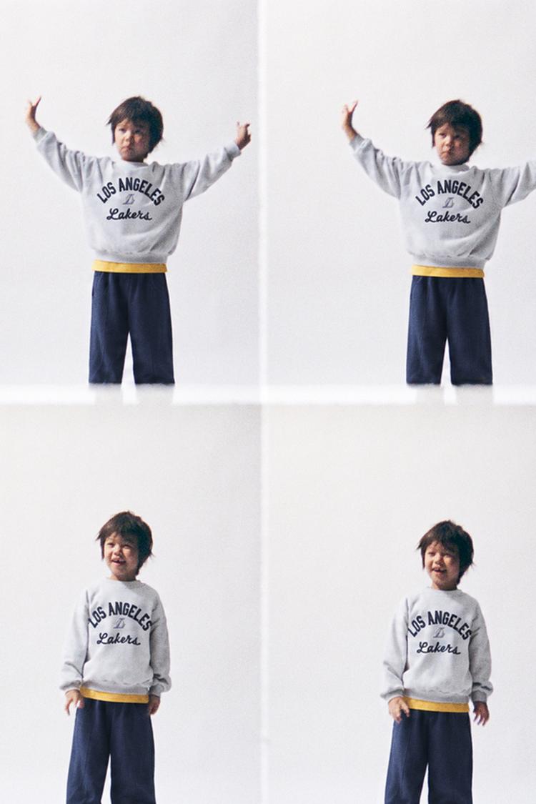 Sudadera bordado nba los angeles lakers