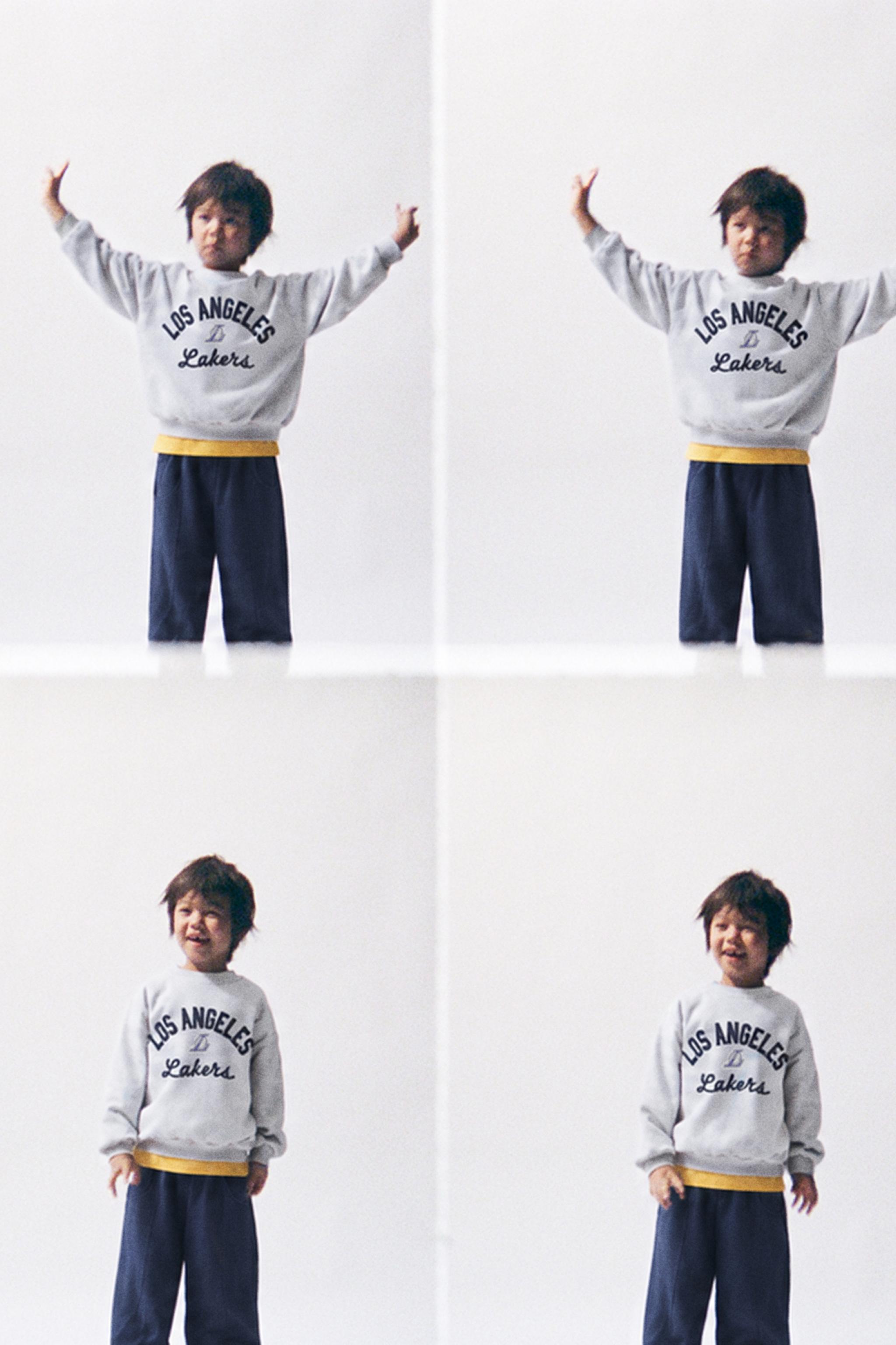 NBA - LOS ANGELES LAKERS EMBROIDERED SWEATSHIRT