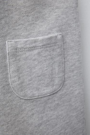 LONG PLUSH DUNGAREES - Grey marl by Zara - Image 3