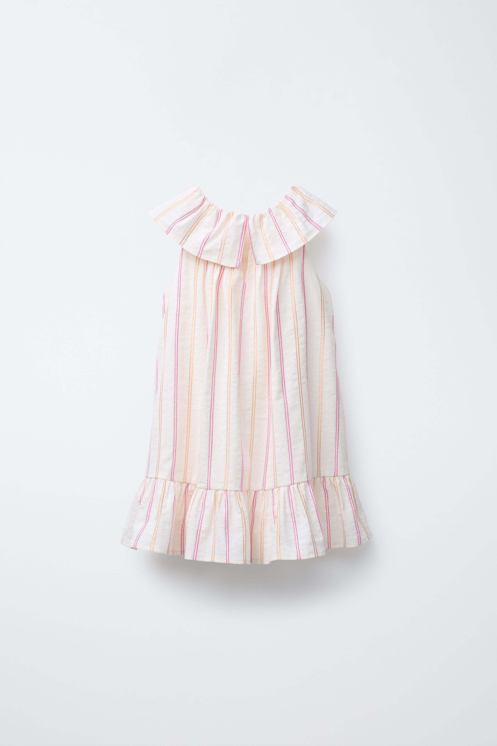Kerry Striped Ruffle Dress 新品・ハンガー・タグ付 Kerry Striped Ruffle Dress