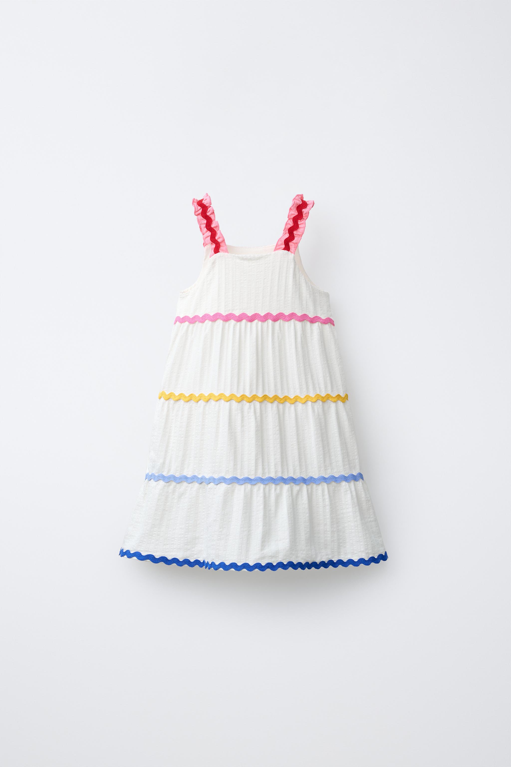 MULTI-COLOR RUCHED DRESS - Multicolored | ZARA United States