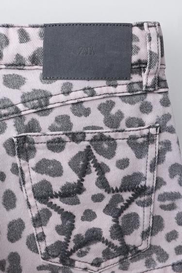 ANIMAL PRINT BERMUDA SHORTS - Pink by Zara - Image 3