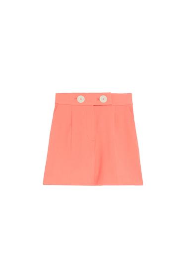 LARGE BUTTONED BERMUDAS
