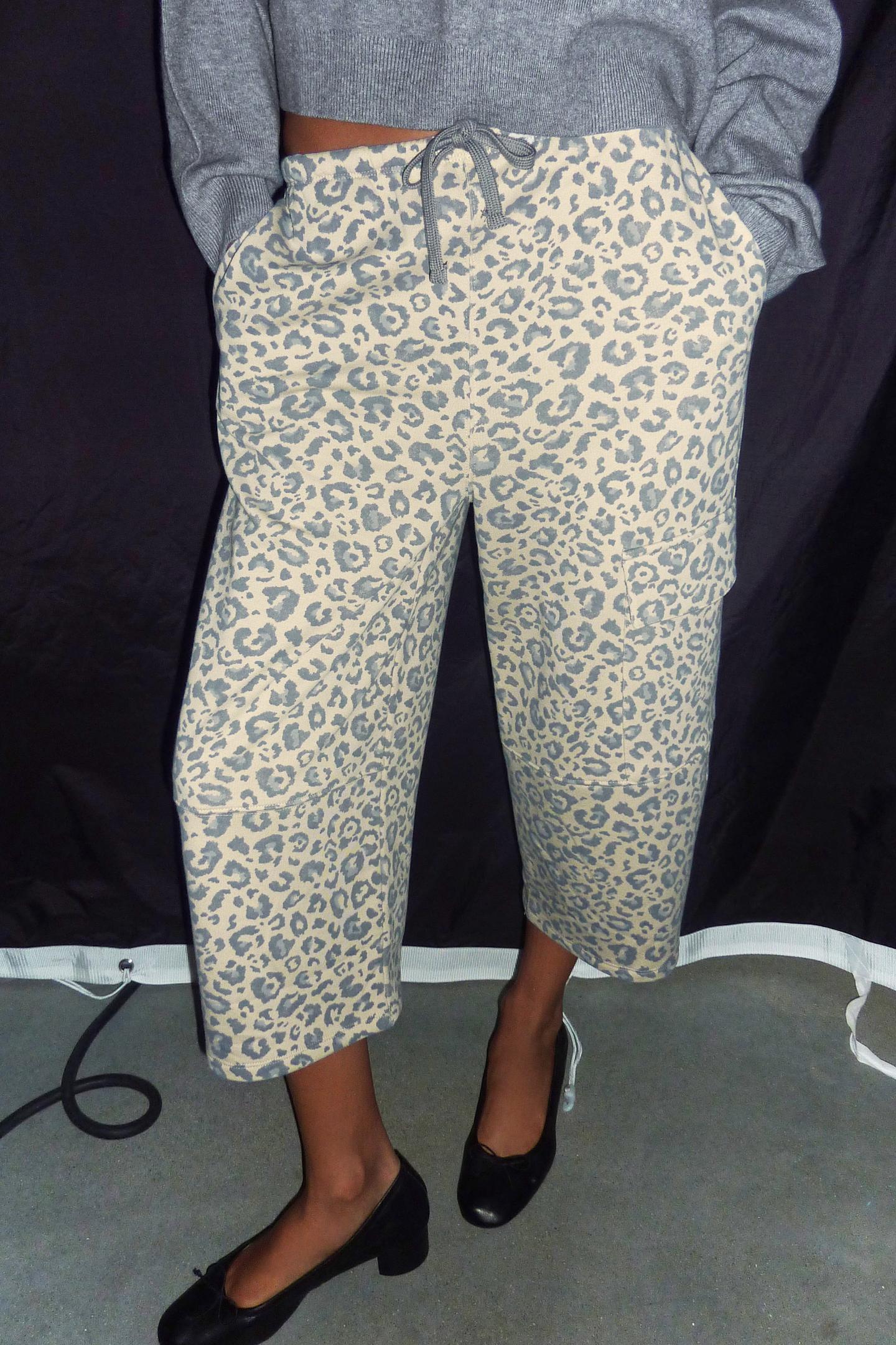 Женские брюки Zara Animal Print Pocket, цвет: Леопардовый — фото 6