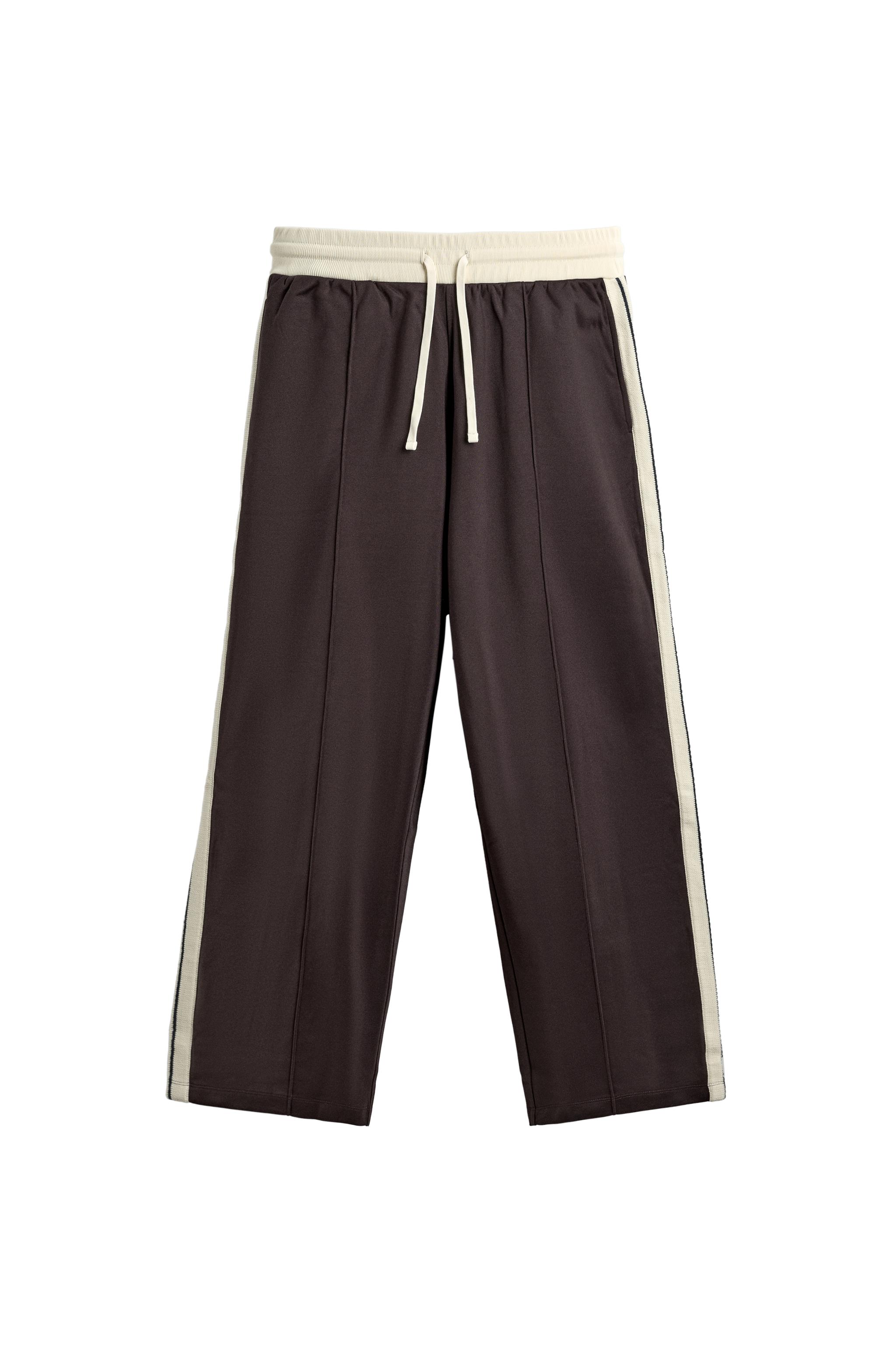 WIDE-LEG JOGGER TROUSERS WITH SIDE TAPING
