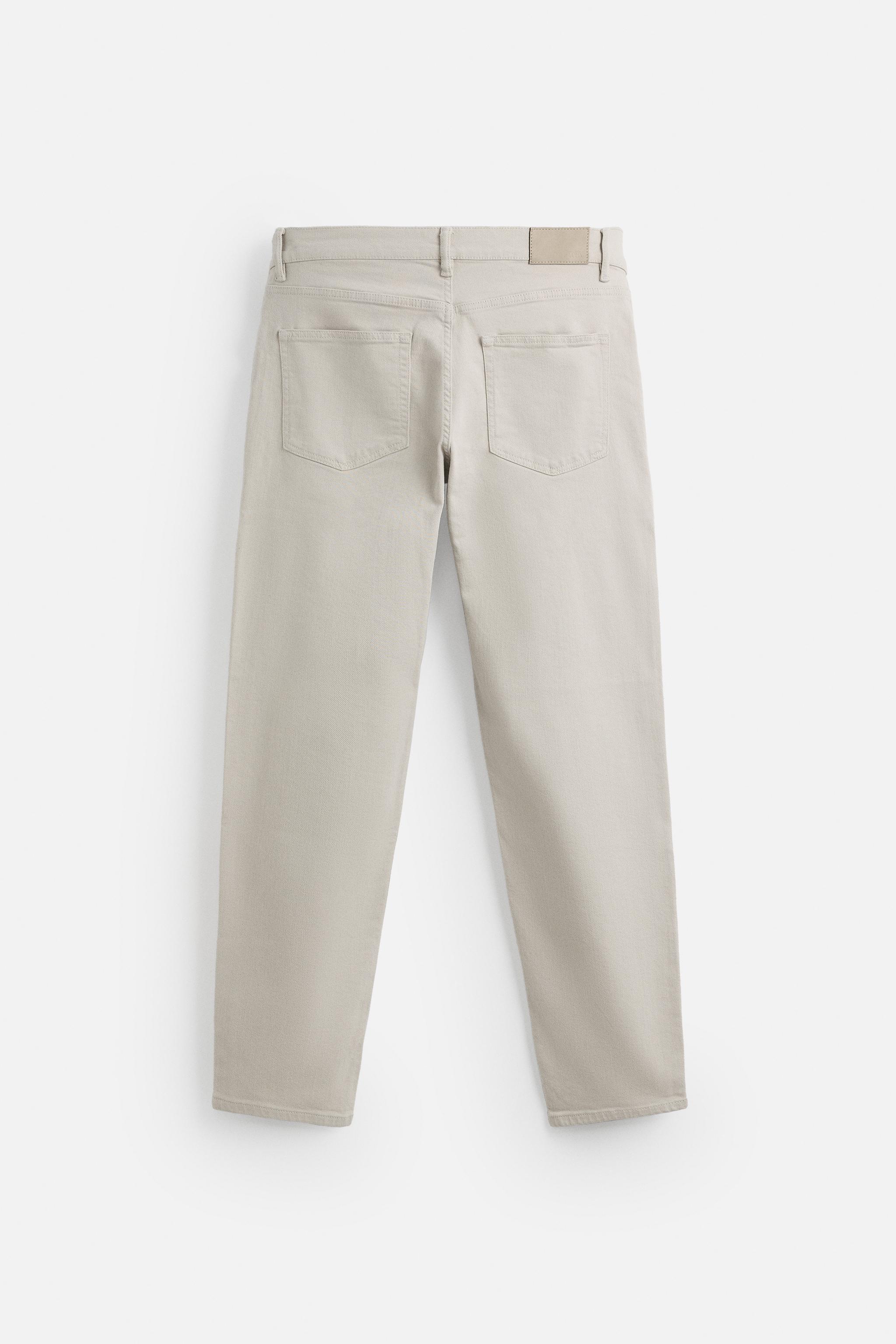 【ZARA】SKINNY FIT ダメージデニムパンツ 7223/490/427 スリムフィットジーンズ - ミディアムブルー | ZARA Japan / 日本