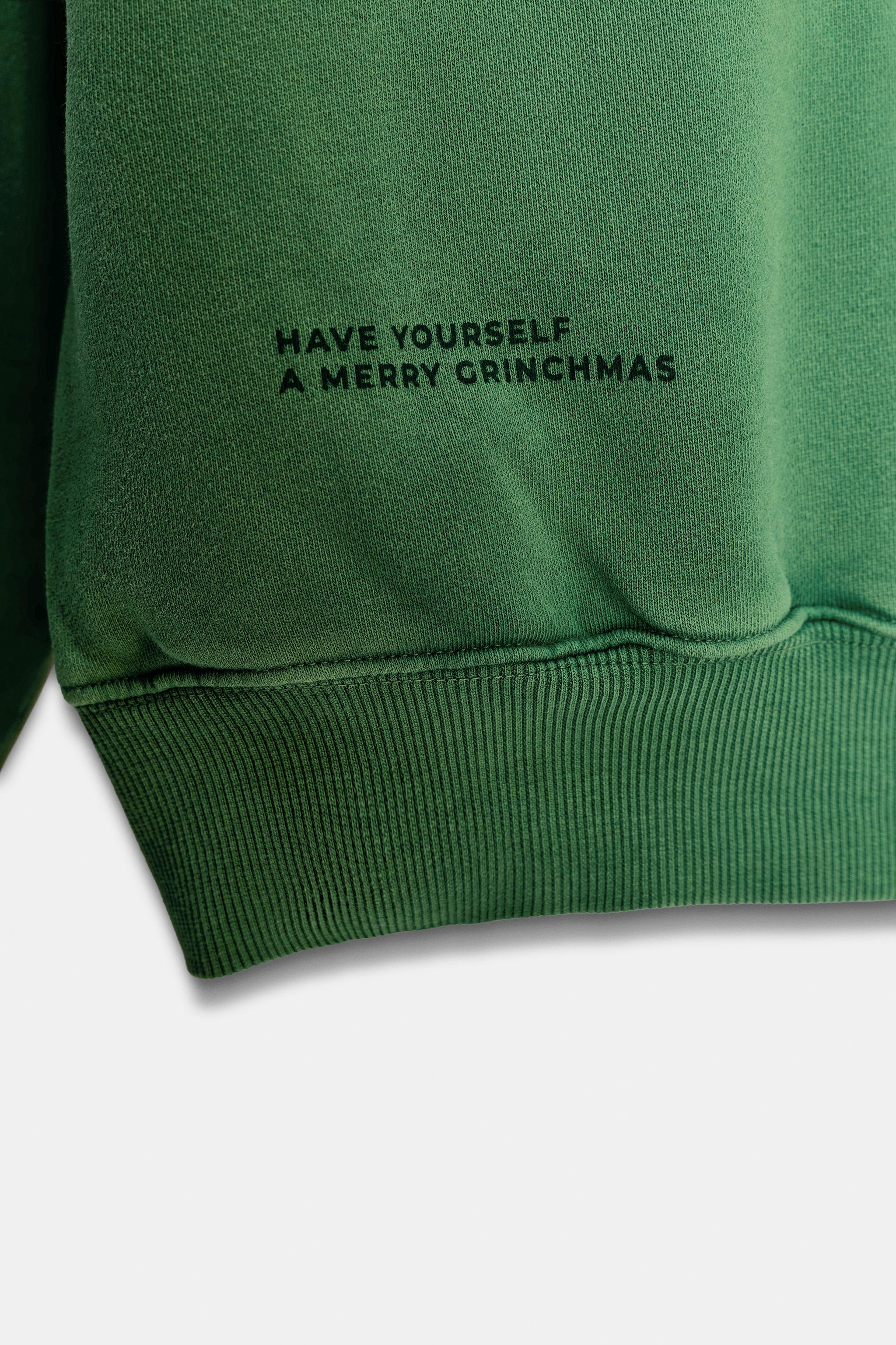 GRINCH™ CHRISTMAS WASHED EFFECT SWEATSHIRT