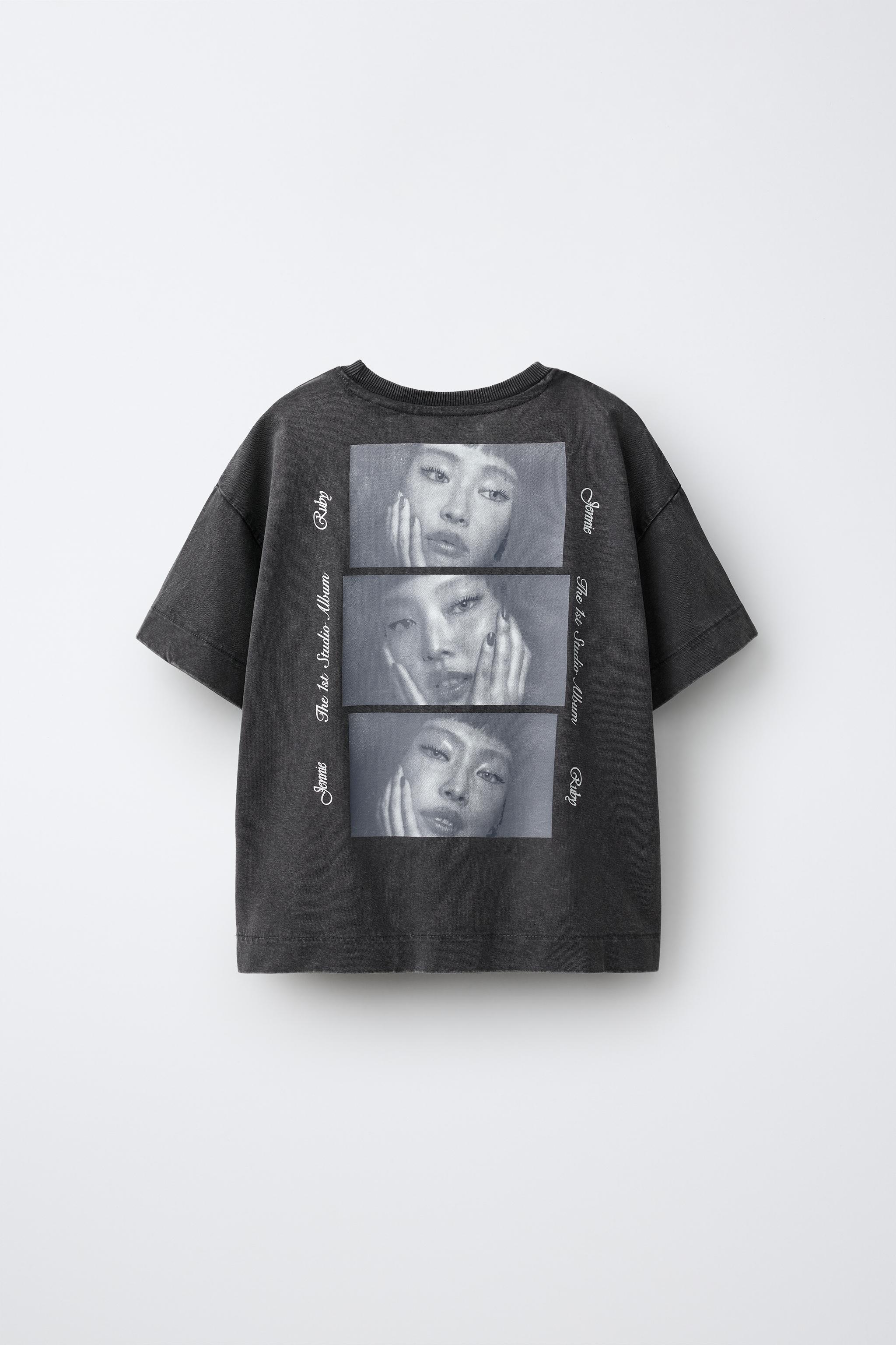 Детские футболки Zara JENNIE RUBY® PHOTOGRAPHIC PRINT T-SHIRT — фото 3