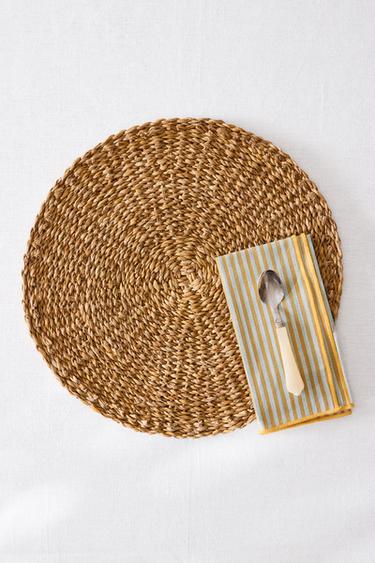 WOVEN FIBRE PLACEMAT - Light beige by Zara - Image 2