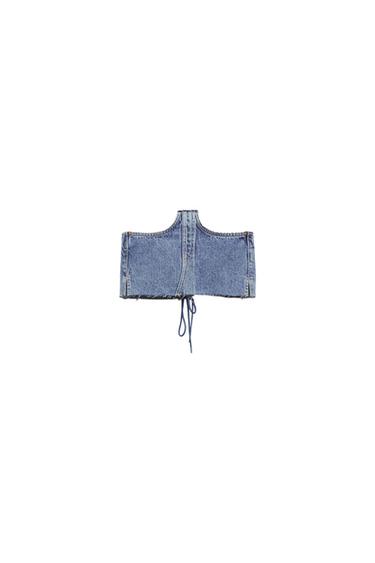 TRF DENIM CORSET