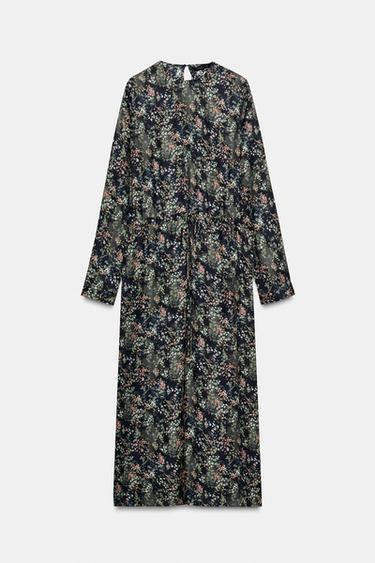 ZW COLLECTION FLORAL PRINT DRESS - Multicoloured by Zara - Image 6