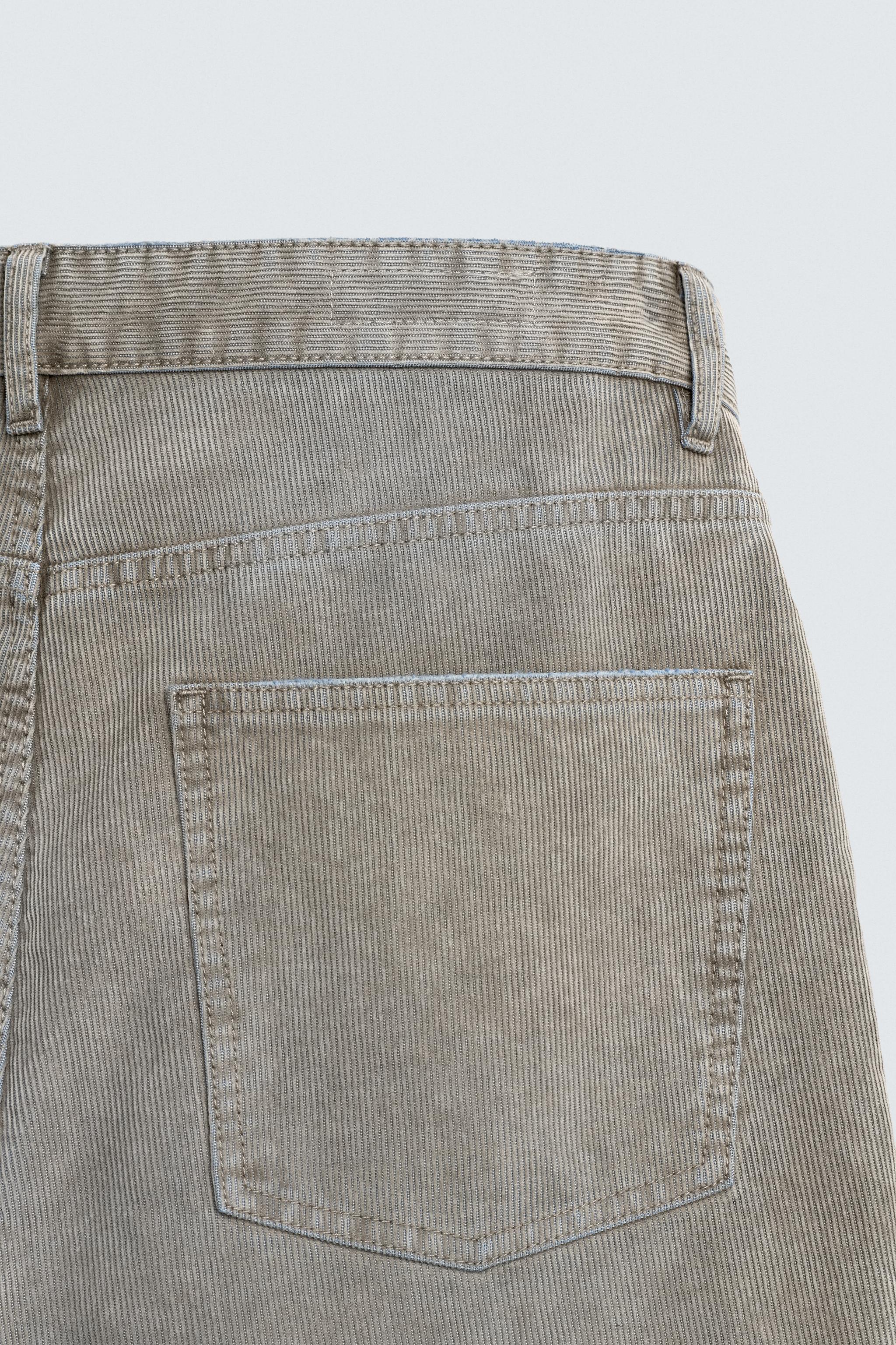PANTALON FLARE EN VELOURS CÔTELÉ