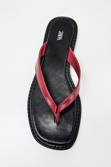 DÉP DA PHỐI MÀU - Đỏ từ Zara