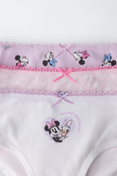 2-6 YEARS/ THREE-PACK OF MINNIE MOUSE & DAISY © DISNEY BRIEFS - Mauve by Zara - Image 1