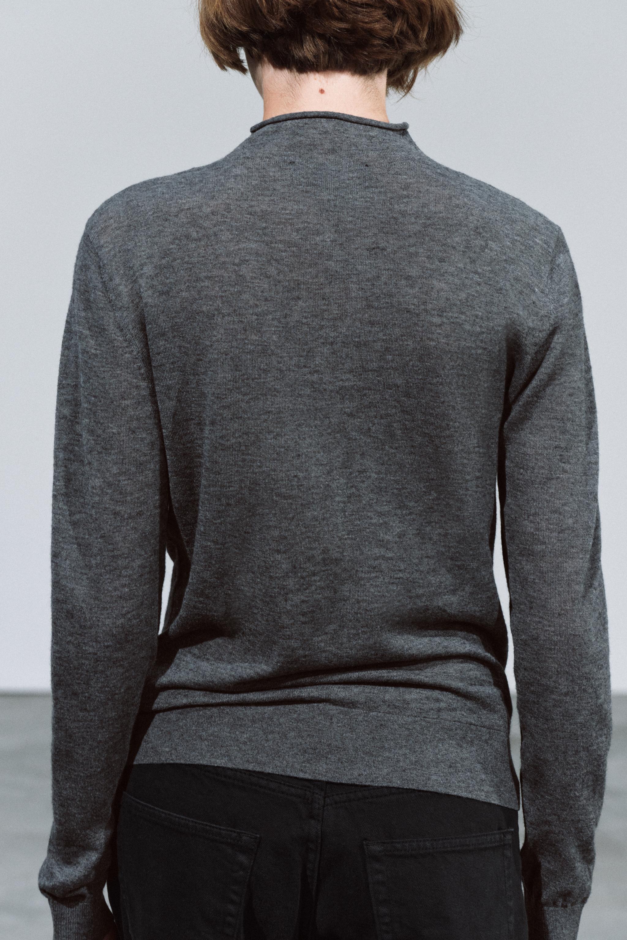 FINE-KNIT WOOL JACKET