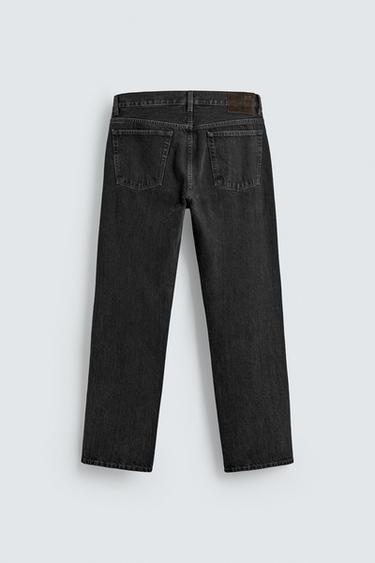 AARON LEVINE X ZARA STRAIGHT FIT JEANS - Charcoal by Zara - Image 7
