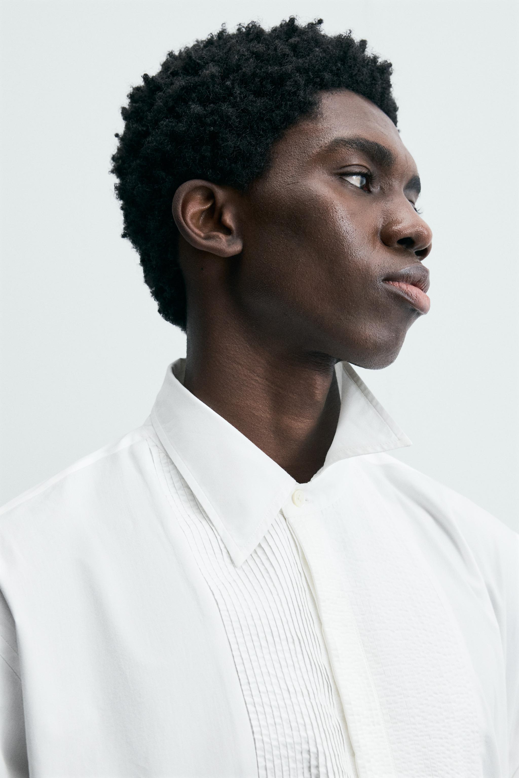 LIMITED EDITION SHIRT WITH BOWS AND BIB FRONT