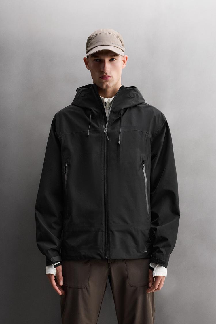 ZARA 3L WATERPROOF TECHNICAL SHELL JACKET