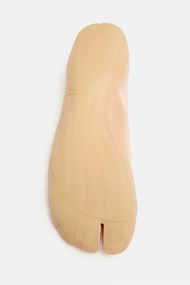 ELASTIC STRAP BALLET FLATS - Pink by Zara - Image 7