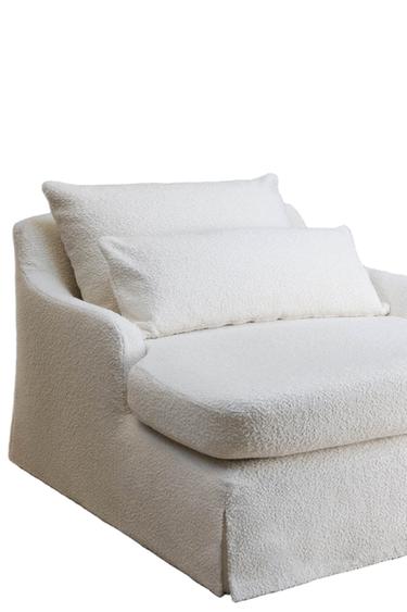 غلاف بوكليه للأريكة LOVESEAT 01 - خَام الخاص بـ Zara