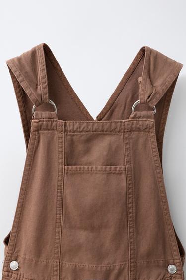 COMBINAISON LONGUE EN LIN - Caramel de Zara - Image 2