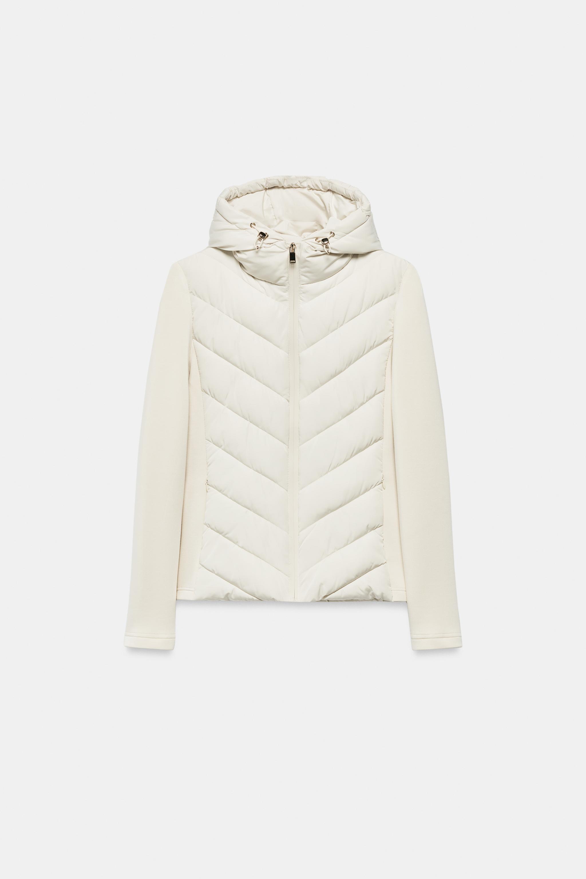 COMBINATION HOODED PUFFER JACKET
