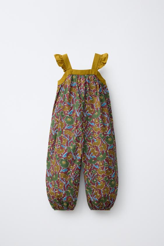 MONO LARGO FLORES MADE WITH LIBERTY FABRIC - Multicolor de Zara - Imagen 0
