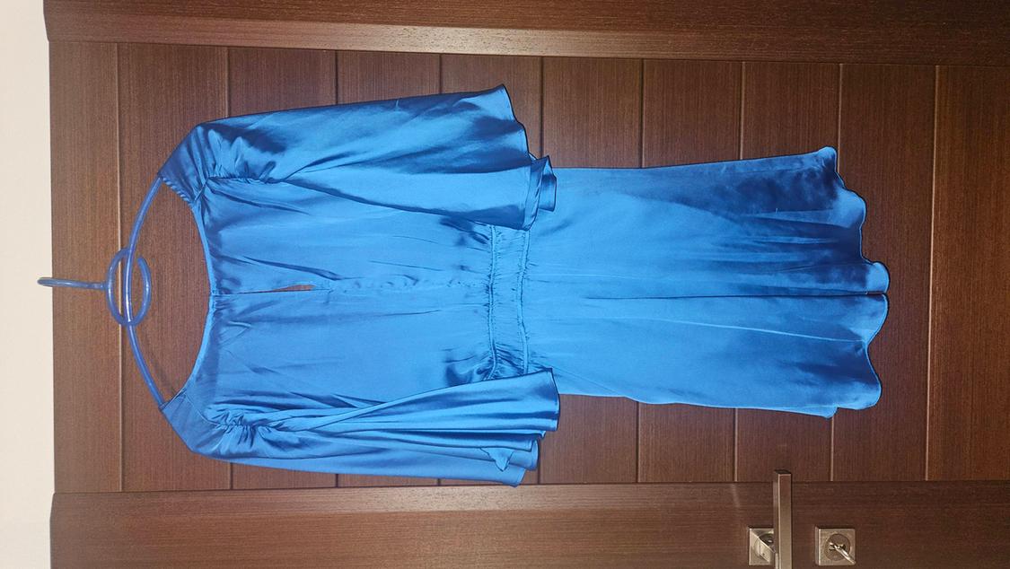 SATIN JUMPSUIT WITH WRINKLED EFFECT - Image 2